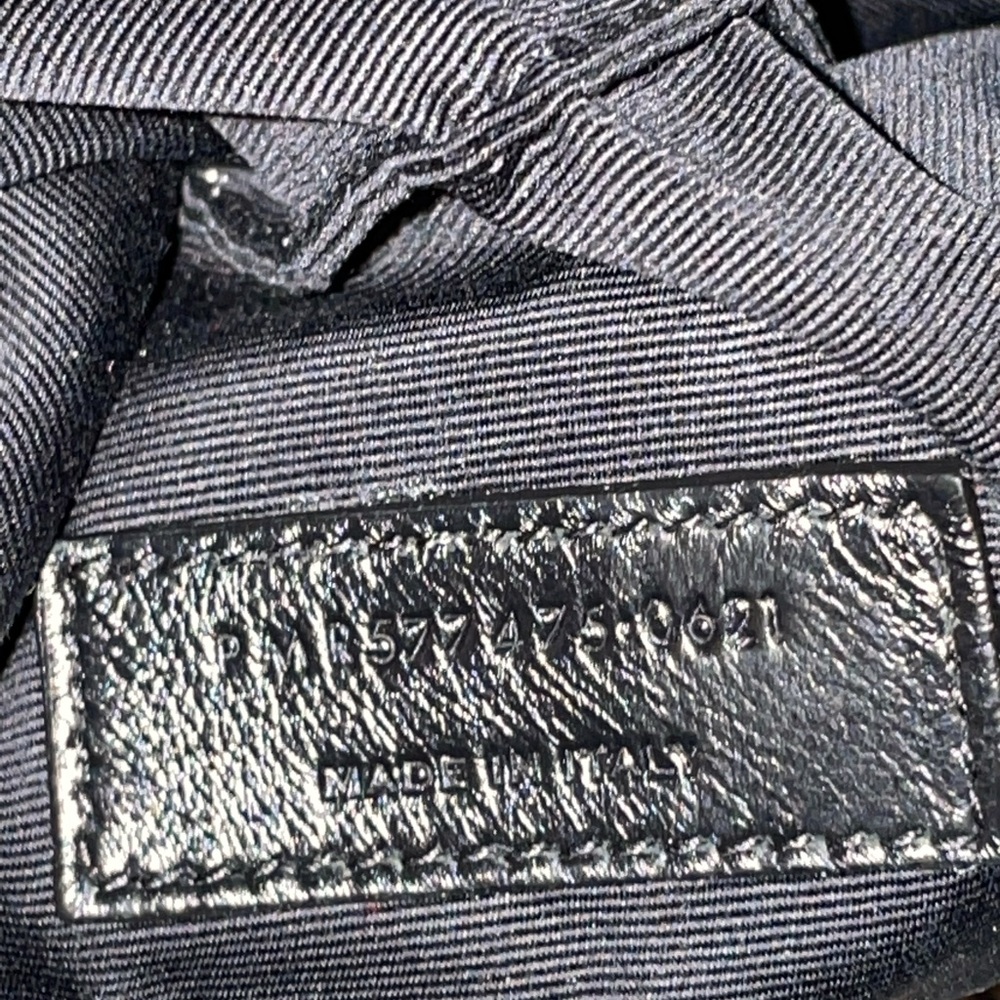 SOLD. YSL Puffer Houndstooth Tweed Shoulder Bag NEW - Picture 13 of 16